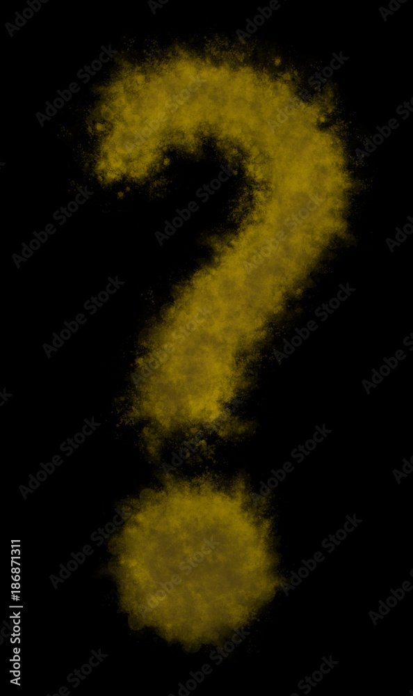 Naklejka premium fragezeichen