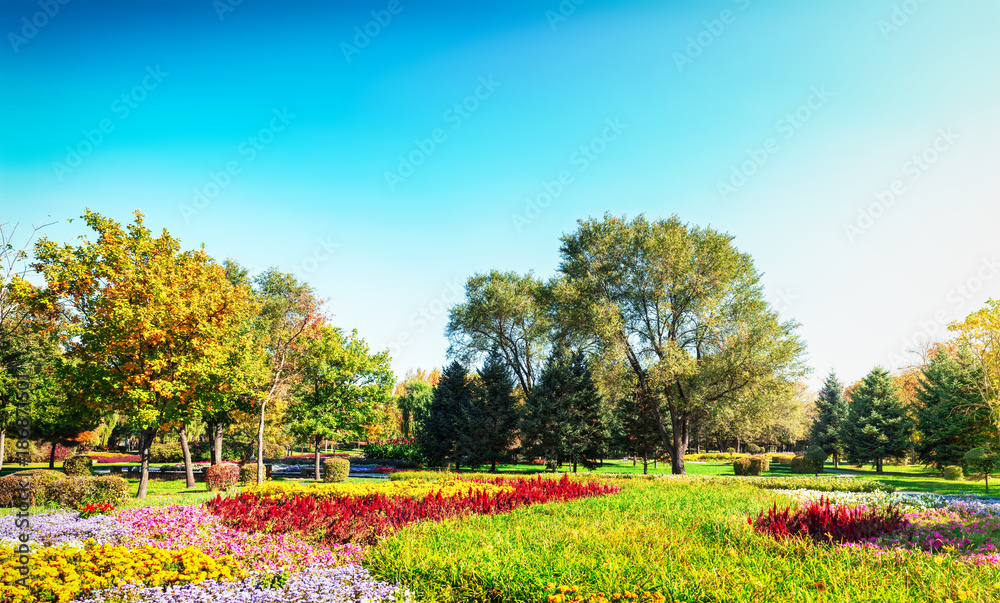 Naklejka premium Sun Island Park, located in Harbin, Heilongjiang, China.