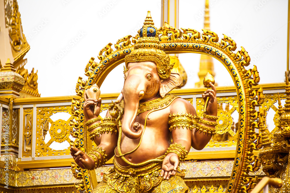 oriental figure in Asian Thailand 