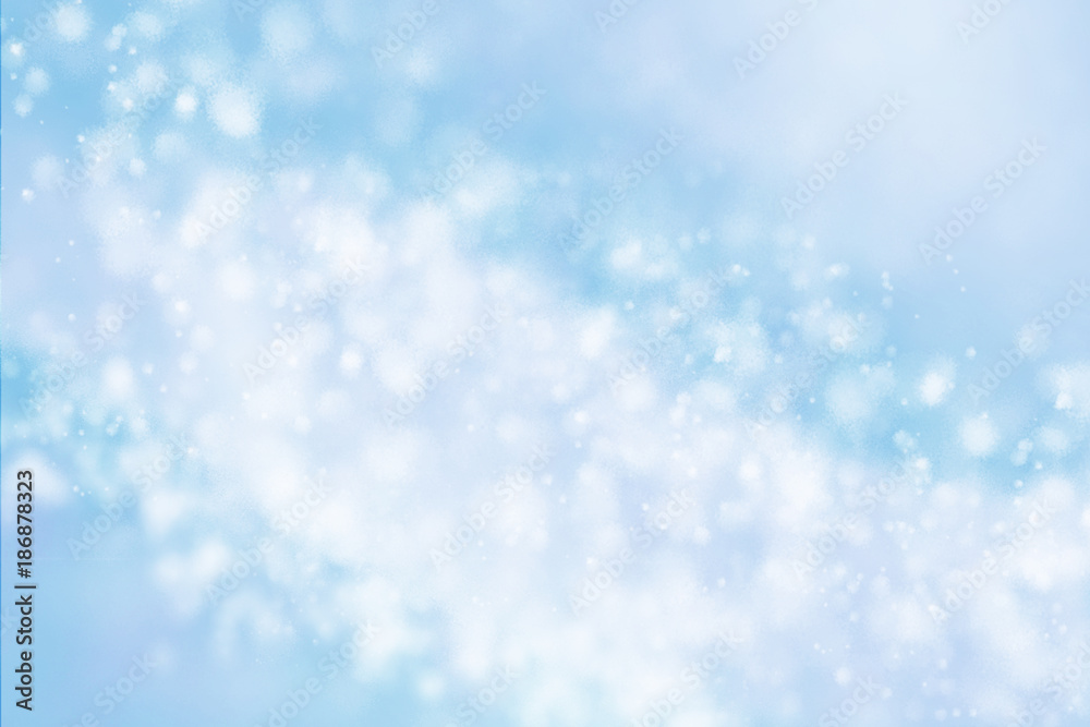 Abstract soft blur blue background