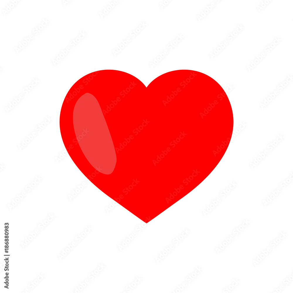 Obraz premium Heart sign isolated