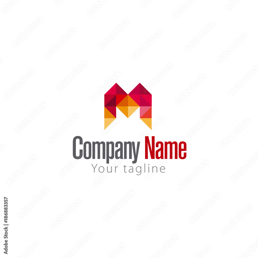 M LETTER LOGO TEMPLATE M LETTER LOGO TEMPLATE