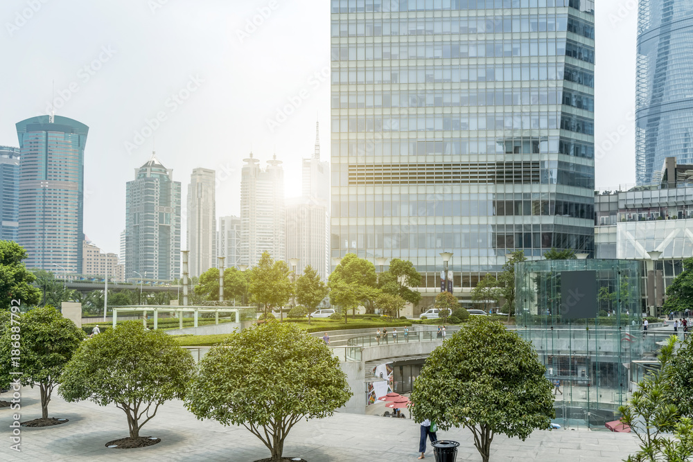 Fototapeta premium Urban architecture landscape