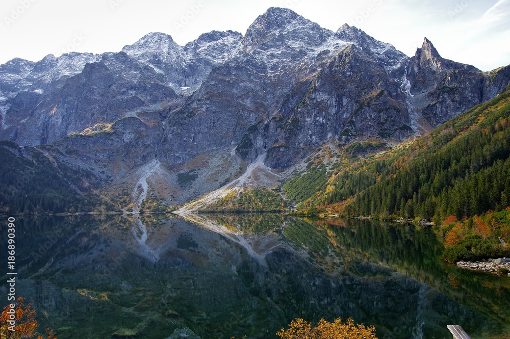 Fototapeta premium Morskie Oko Tatra Mountains