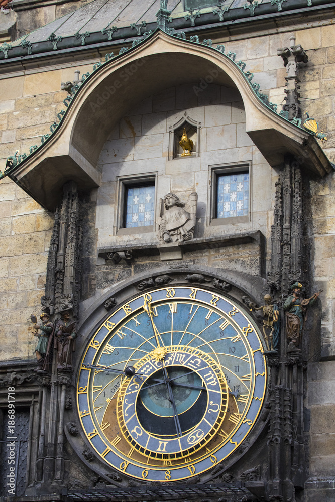 Obraz premium Astronomical Clock in Prague