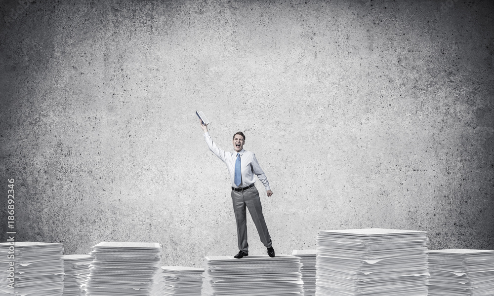 Study hard to become successful businessman.