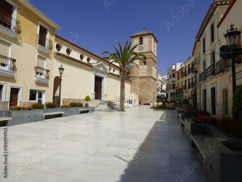 Fototapeta Naklejka Na Ścianę i Meble -  Macael, pueblo español de la provincia de Almería, Andalucía (España) referente del marmol