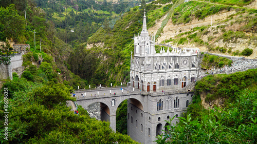 Las Lajas Sanctuary, Ipiales, Colombia photo