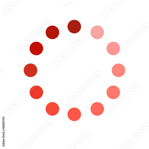 Load and update the site page. Vector logo in modern design.