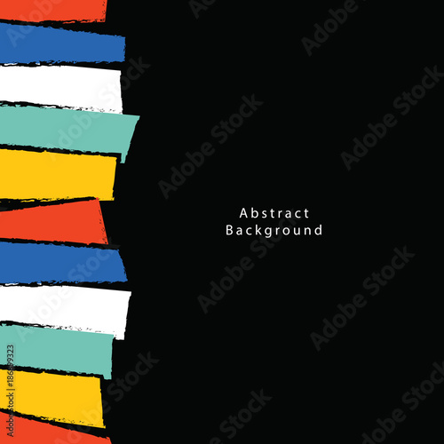 Abstract Background Poster square illustration vector. Background concept.