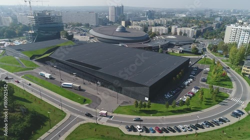 Katowice z lotu ptaka photo