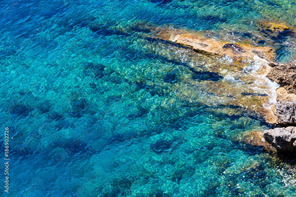 Fototapeta premium Tyrrhenian sea landscape, Campania, Italy