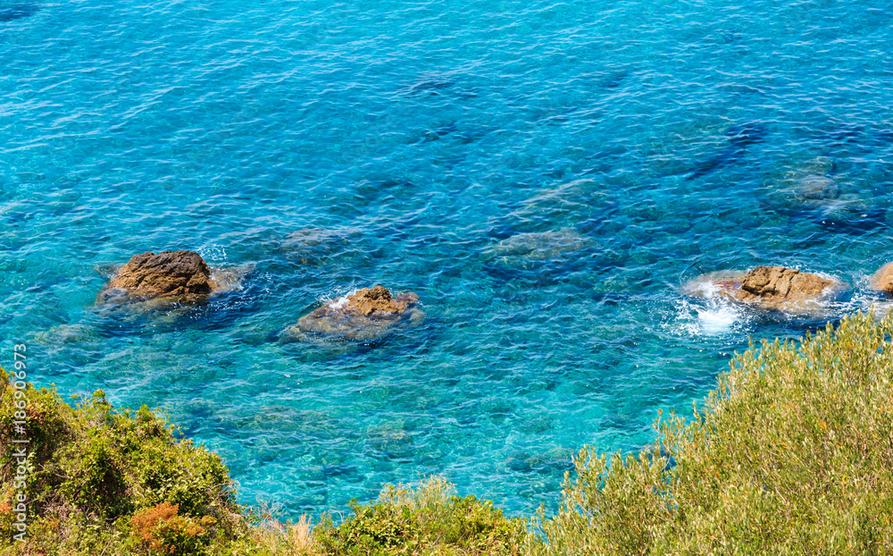 Tyrrhenian sea  landscape, Campania, Italy