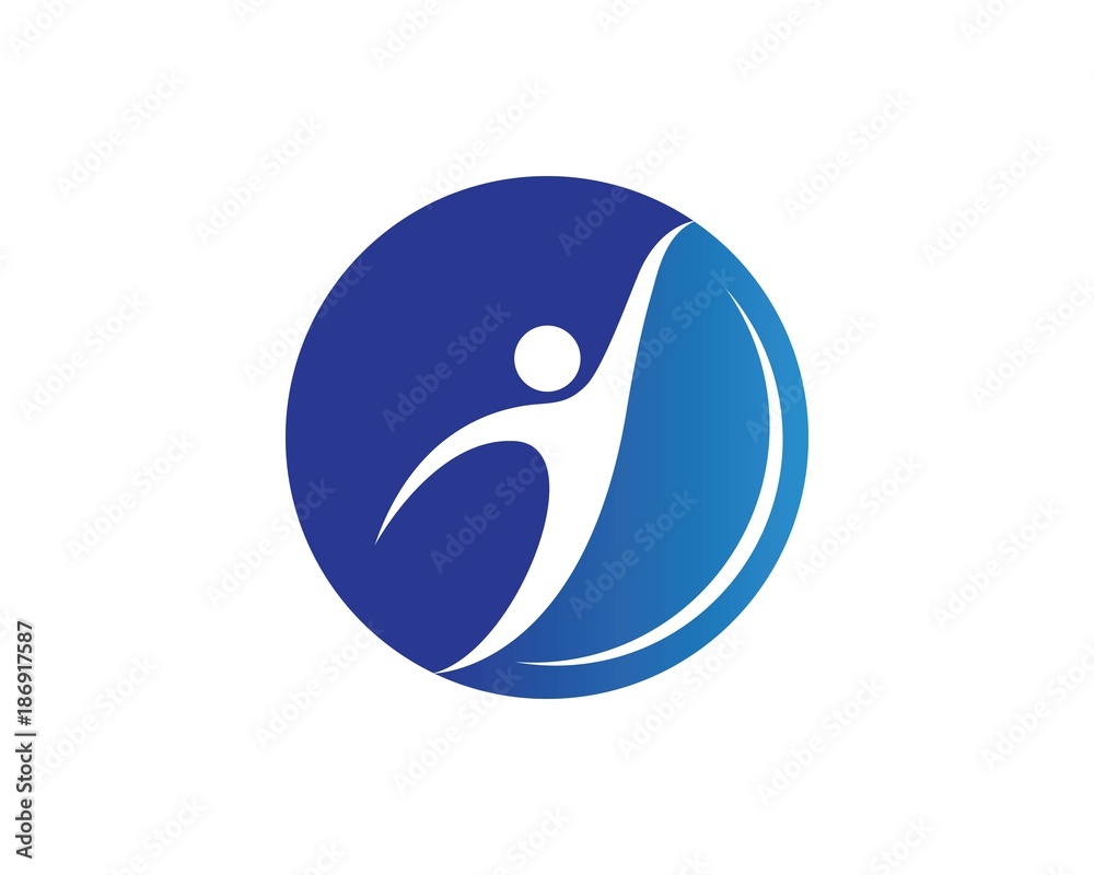 Fototapeta premium Healthy Life Logo