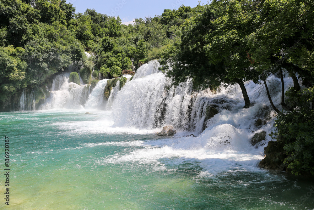 Fototapeta premium Krka waterfalls