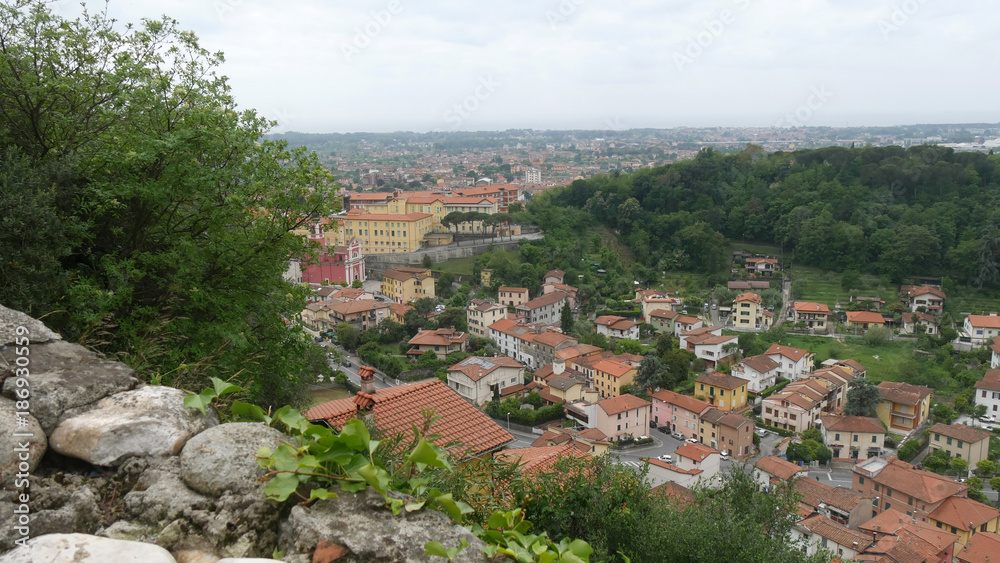 Panorama urbano di Carrara