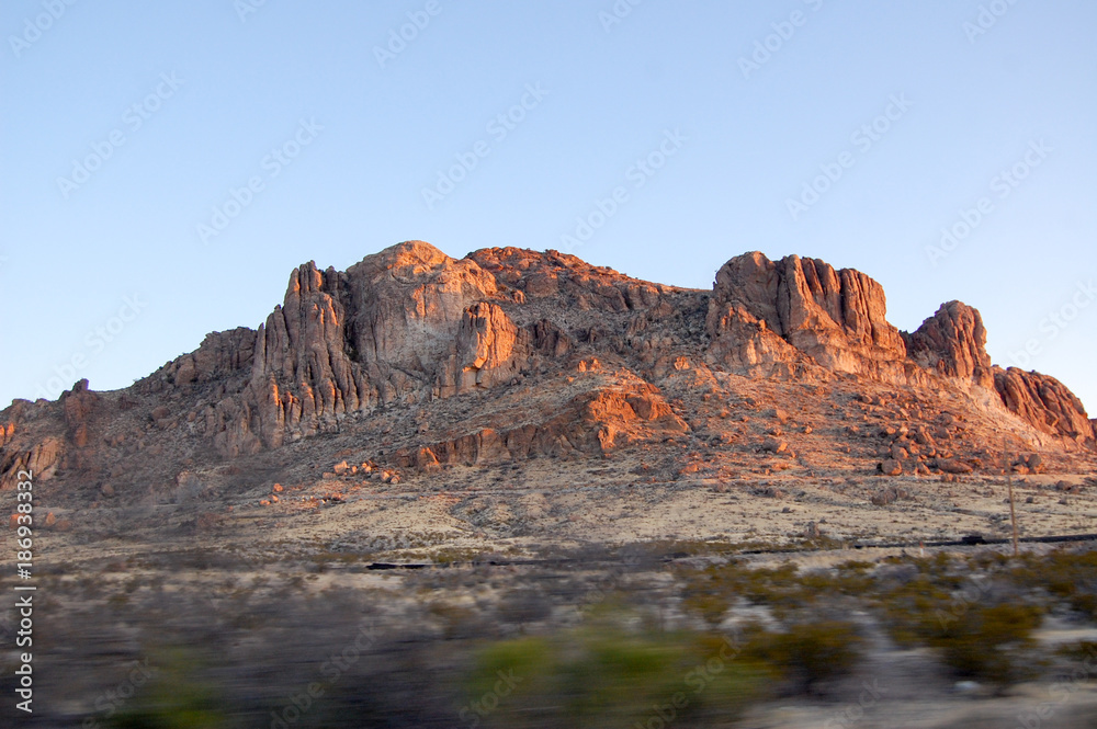 New Mexico Mountain Scene