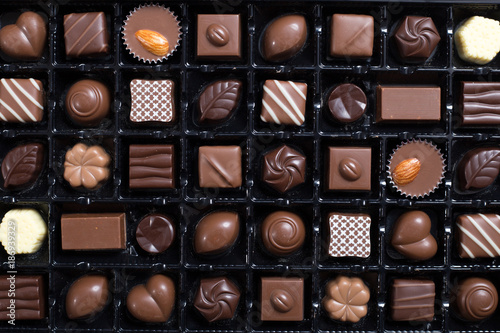 たくさんのチョコレート