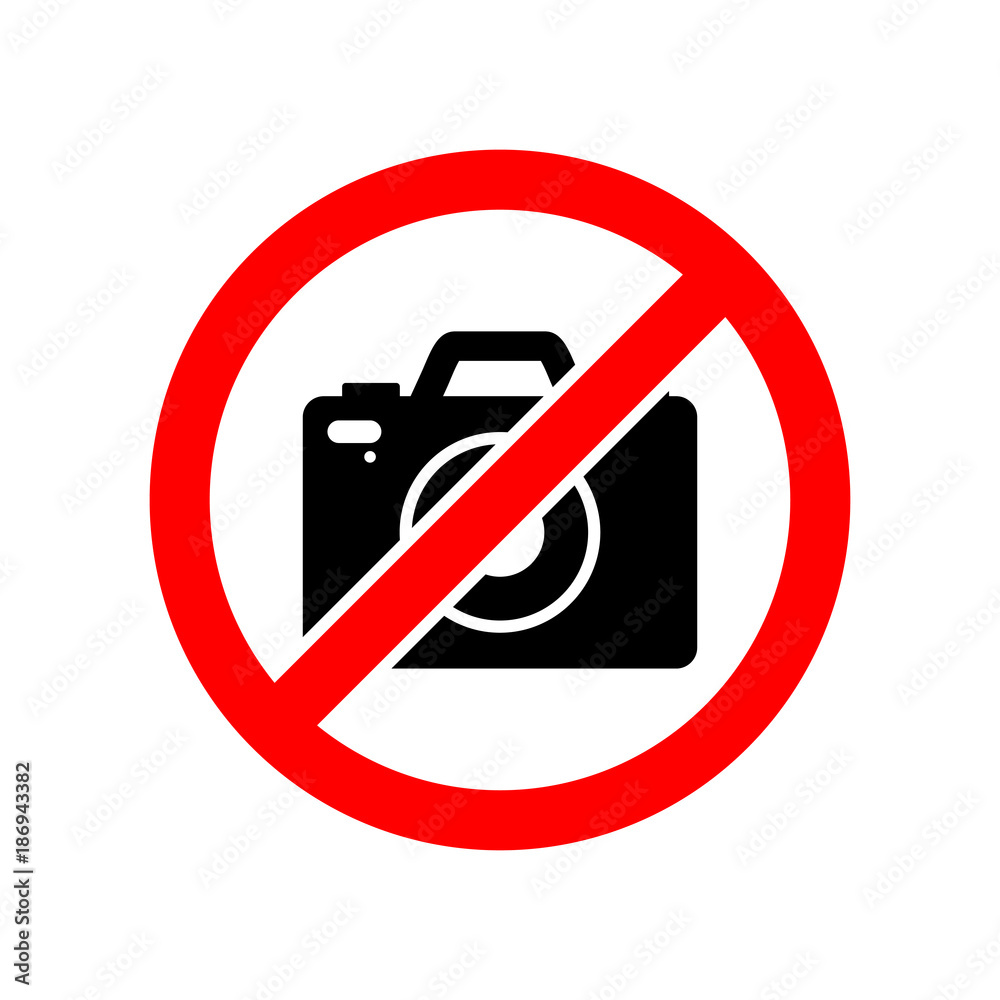 no camera photo vector icon no camera photo vector icon