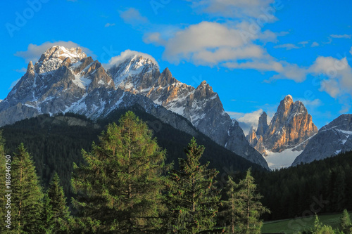 Italy Trentino Dolomites Sesto 