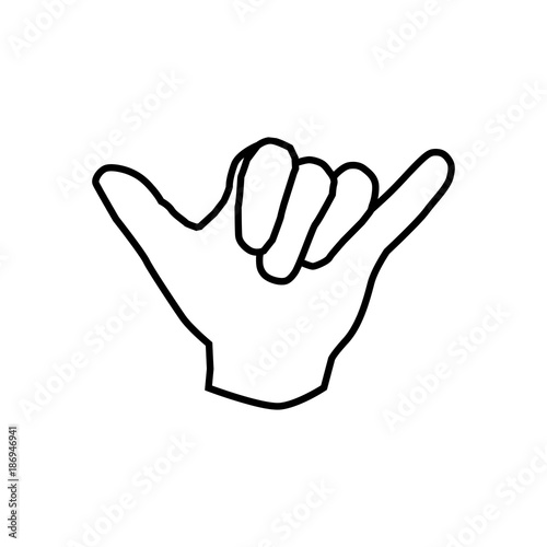 hand gesture vector icon