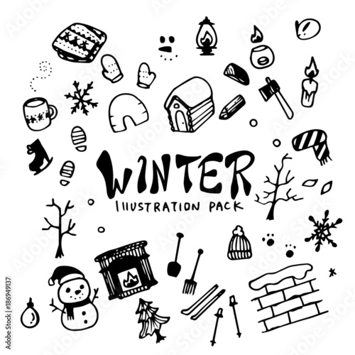 Winter Illustration Pack