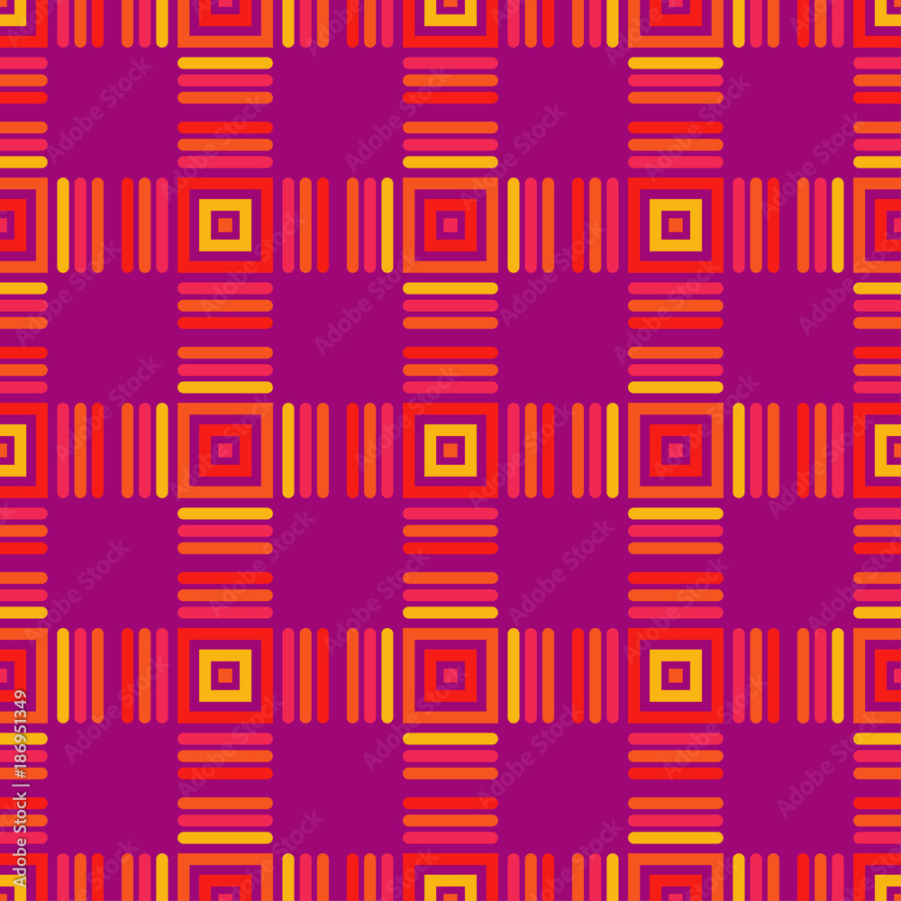 Seamless geometric pattern. Pattern of quadrilaterals. Textile rapport. Seamless geometric pattern. Pattern of quadrilaterals. Textile rapport.
