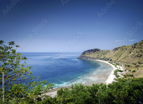 coast and beach view near dili in east timor leste © TravelPhotography
