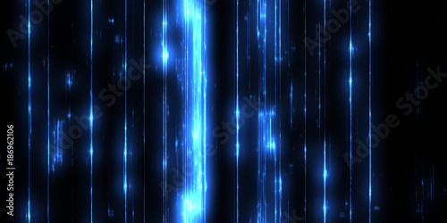 abstract future technology tele communication data background, panorama ratio...