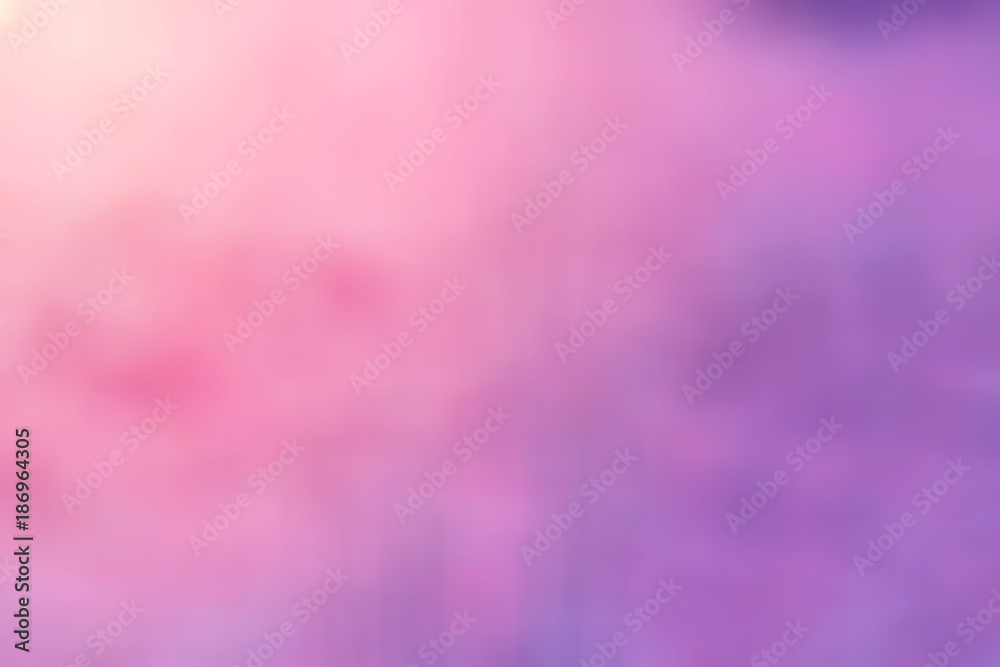 Abstract blue and pink gradient soft color   background
