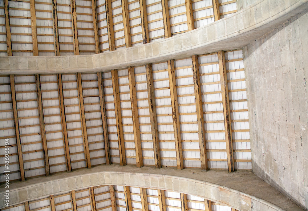 Obraz premium Charpente de toiture