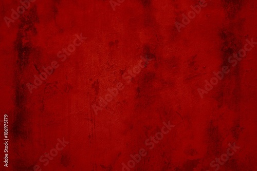 Rote schmutzige Textur mit Flecken und Kratzern