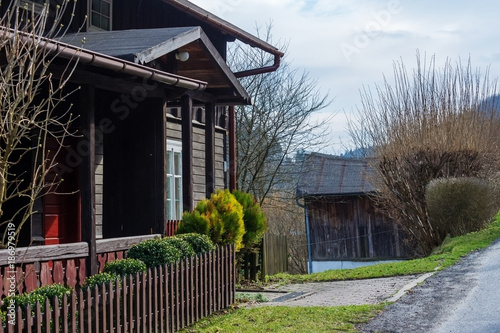 House in the village.