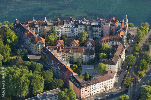 Germany, Lake Constance, Aerial view, Konstanz photo