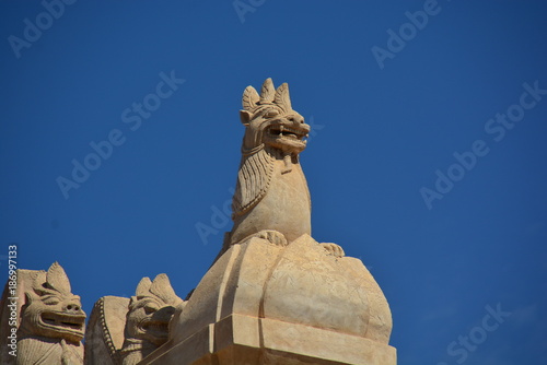 Turist at the Ananda Phaya pagoda  Myanmar