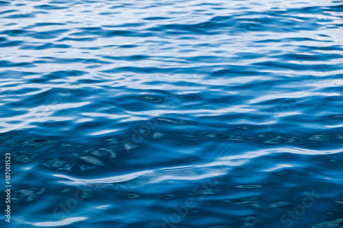 Blue wave ripple sea background