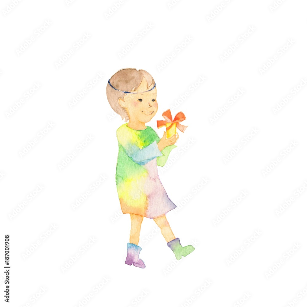 妖精の男の子、プレゼント 妖精の男の子、プレゼント