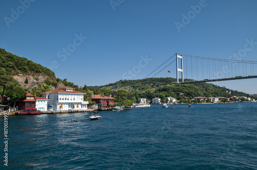 Houses on the Bosphorus Strait