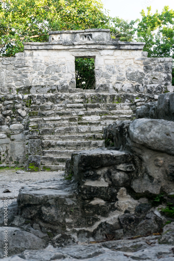Historic Mayan ruins