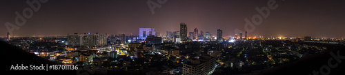 Bangkok city nightscape