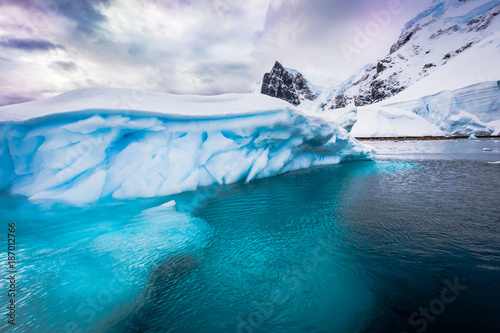Huge icebergs in Antarctica.CR2