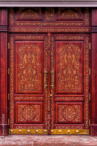 Figured doors