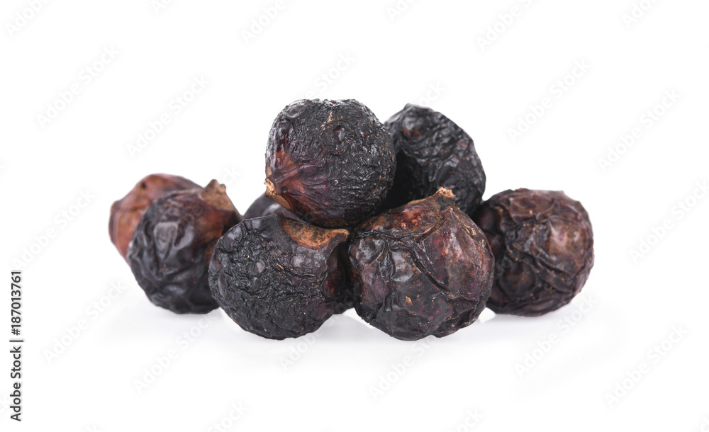 soapberry isolated on white background soapberry isolated on white background