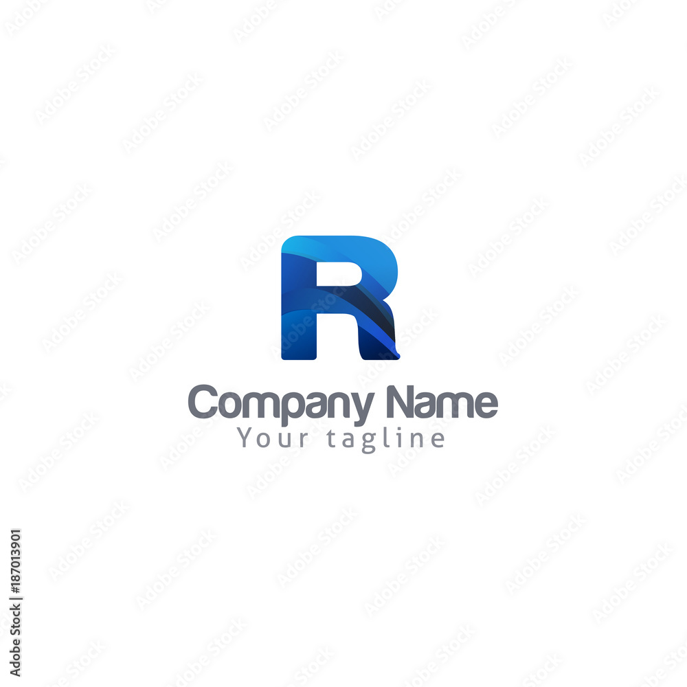 R LETTER LOGO TEMPLATE R LETTER LOGO TEMPLATE