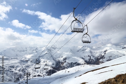 Valloire ski lift