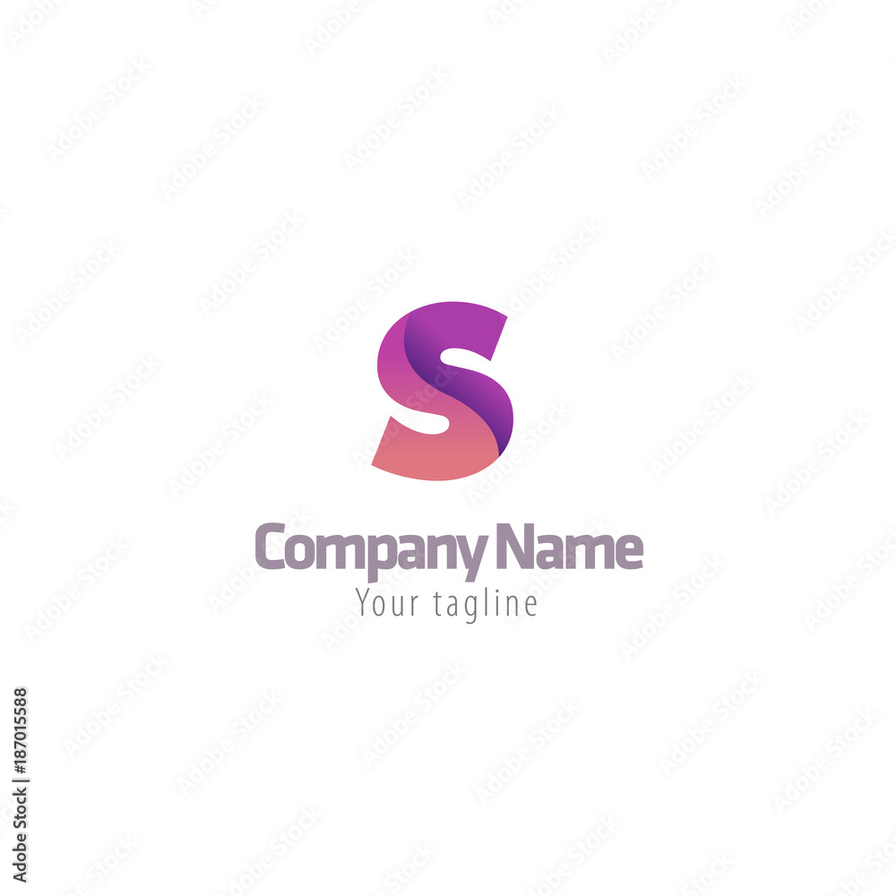S LETTER LOGO TEMPLATE