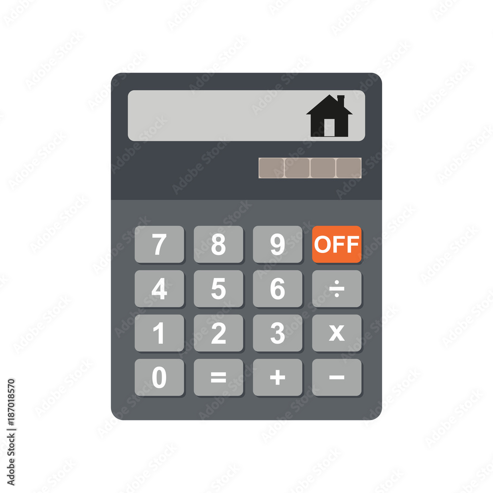 Φωτογραφία Calculation of the value of the house on the calculator