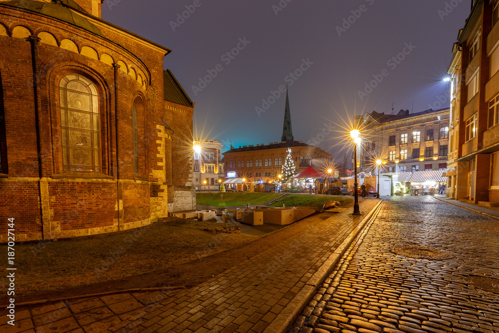 Riga. Christmas tree.