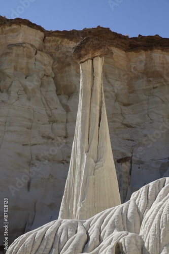 Wahweap Hoodoos are spectacular sandstone formation in the southern Utah desert at the edge of the Grand Staircase-Escalante National Monument photo