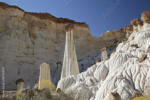 Wahweap Hoodoos are spectacular sandstone formation in the southern Utah desert at the edge of the Grand Staircase-Escalante National Monument photo